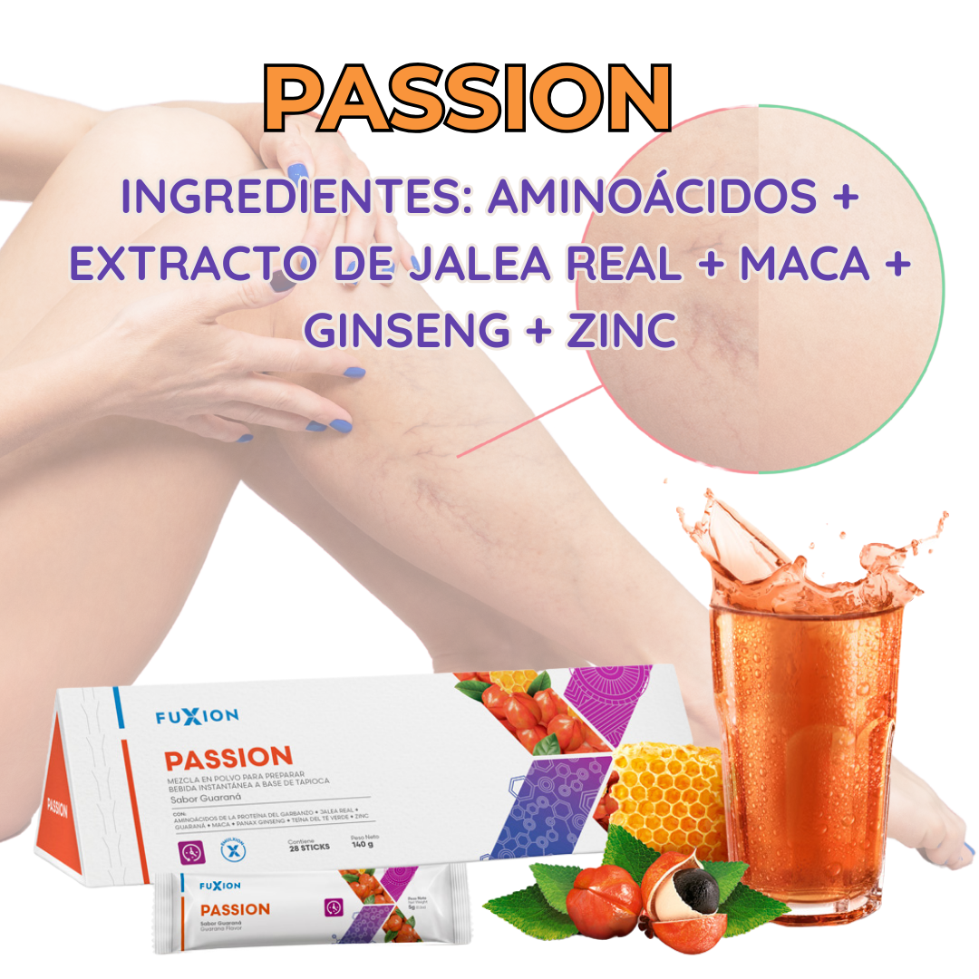 PASSION DE FUXION- Alivio Natural para las Varices