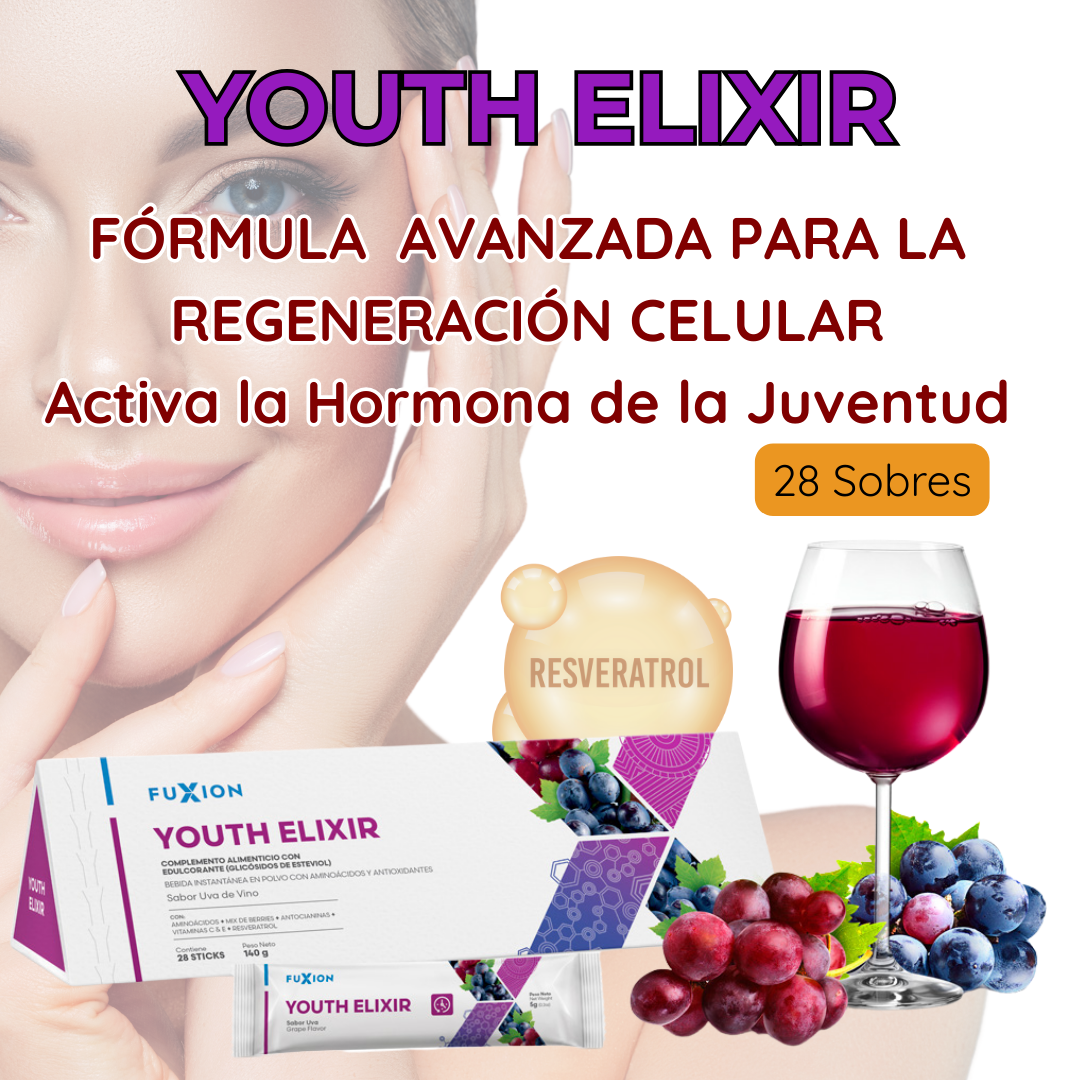 YOUTH ELIXIR DE FUXION- Activa la Hormona de la Juventud