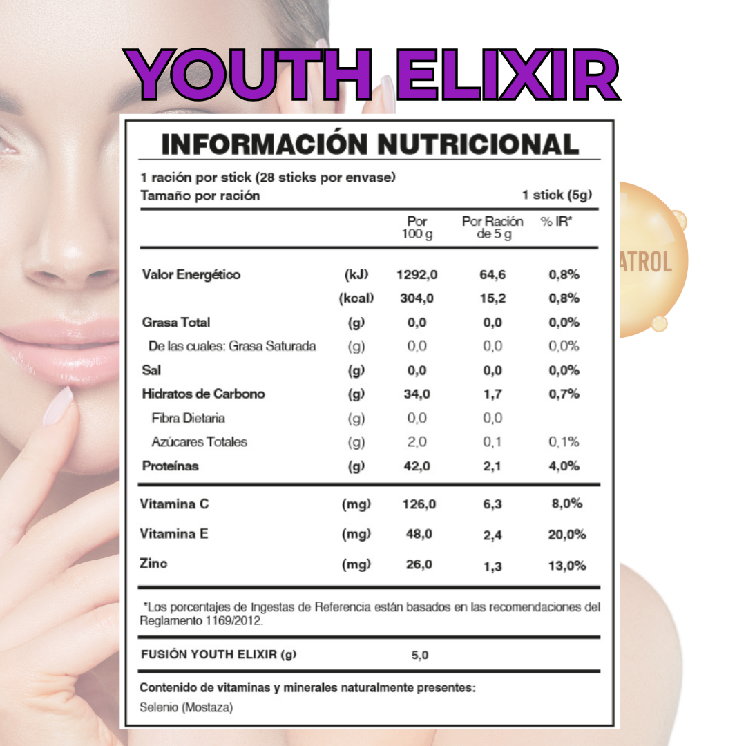 YOUTH ELIXIR DE FUXION- Activa la Hormona de la Juventud