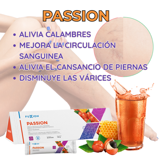 PASSION DE FUXION- Alivio Natural para las Varices