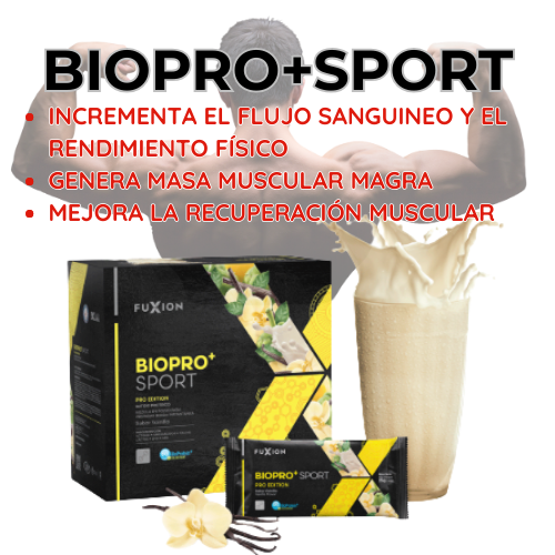 BIOPRO+SPORT DE FUXION-Potencia tus músculos