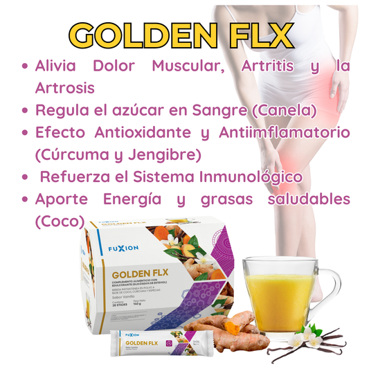 GOLDEN FLX DE FUXION- Dolor Articular