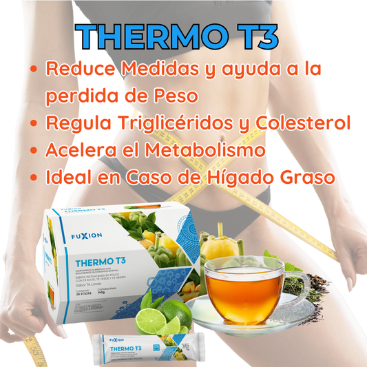 THERMO T3 DE FUXION- Quemador de Grasa Natural