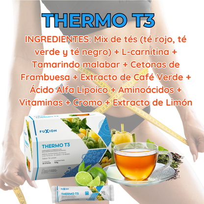 THERMO T3 DE FUXION- Quemador de Grasa Natural
