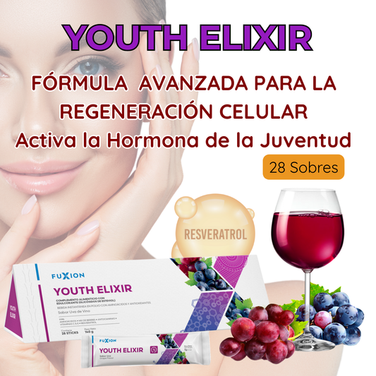 YOUTH ELIXIR DE FUXION- Activa la Hormona de la Juventud