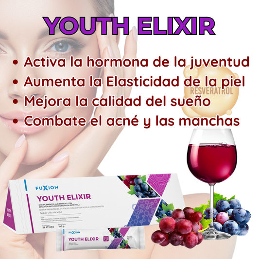 YOUTH ELIXIR DE FUXION- Activa la Hormona de la Juventud
