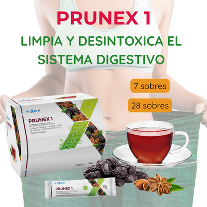 PRUNEX 1 DE FUXION-Limpia y Desintoxica el Sistema digestivo