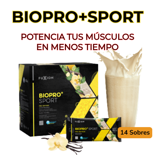 BIOPRO+SPORT DE FUXION-Potencia tus músculos